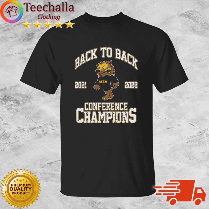 Men Back To Back Conference Champions 2021-2022 s shirt