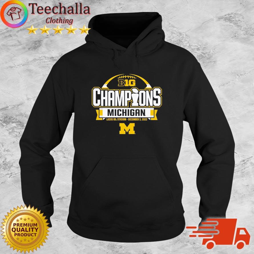 Michigan Wolverines Big Ten Football Conference Champions s Hoodie