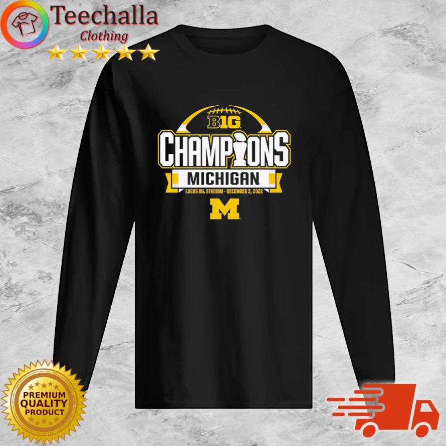 Michigan Wolverines Big Ten Football Conference Champions s Long Sleeve