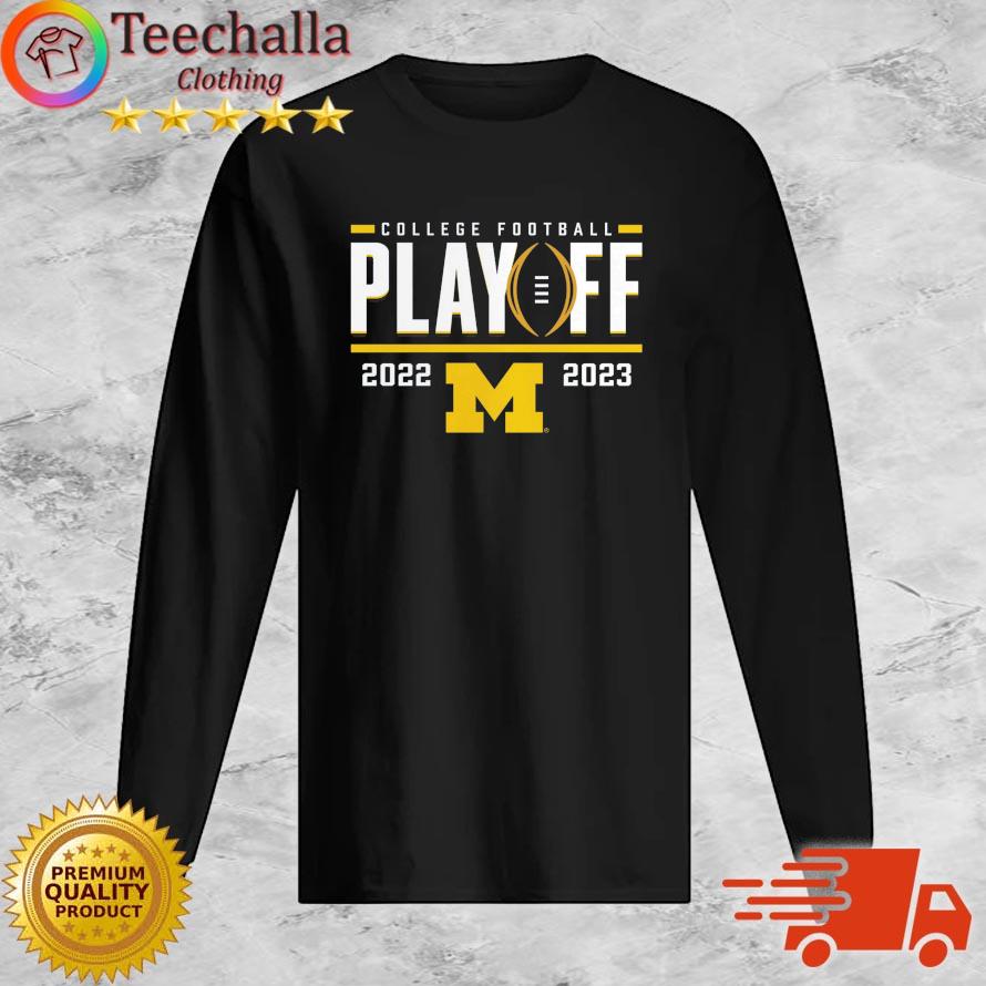 Michigan Wolverines College Football Playoff 2022-2023 s Long Sleeve