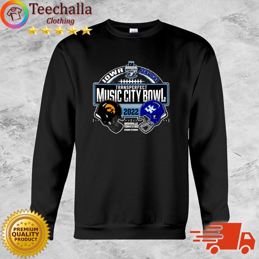 Iowa Hawkeyes Vs Kentucky Wildcats Transperfect Music City Bowl 2022 shirt