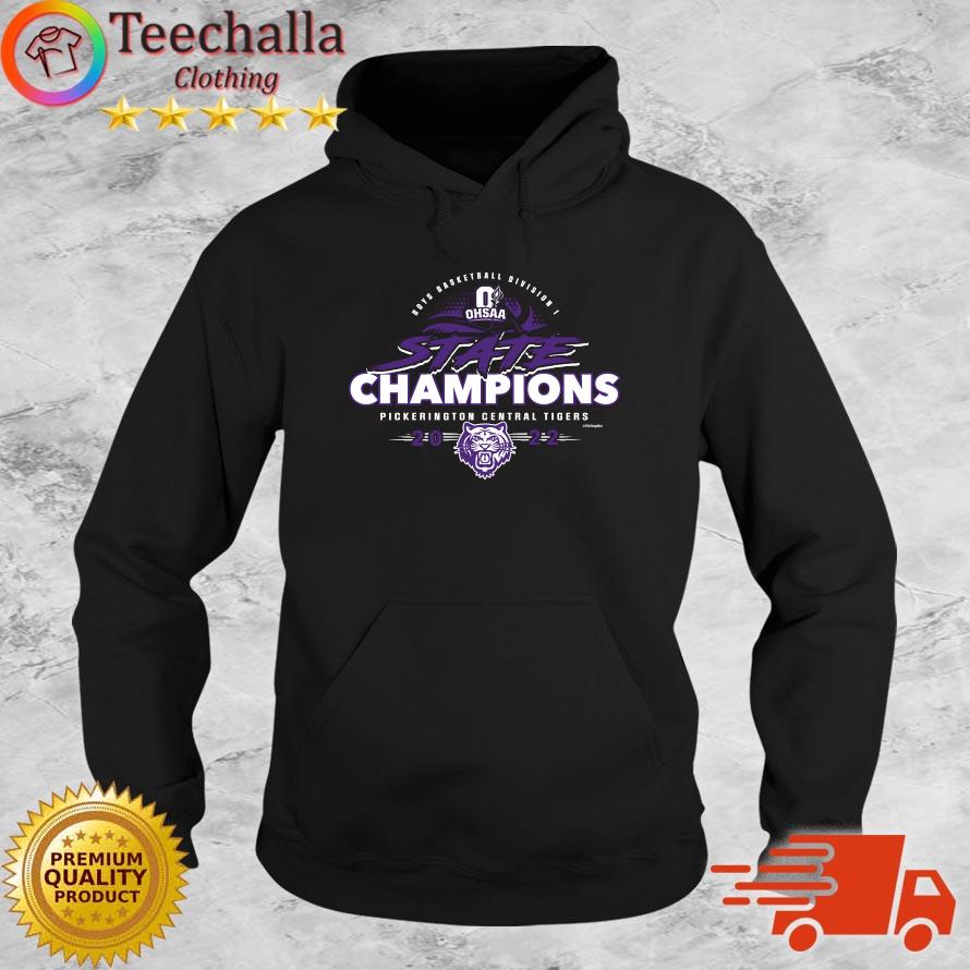 Pickerington Central Tigers 2022 OHSAA Boys Basketball Division I State Champions s Hoodie