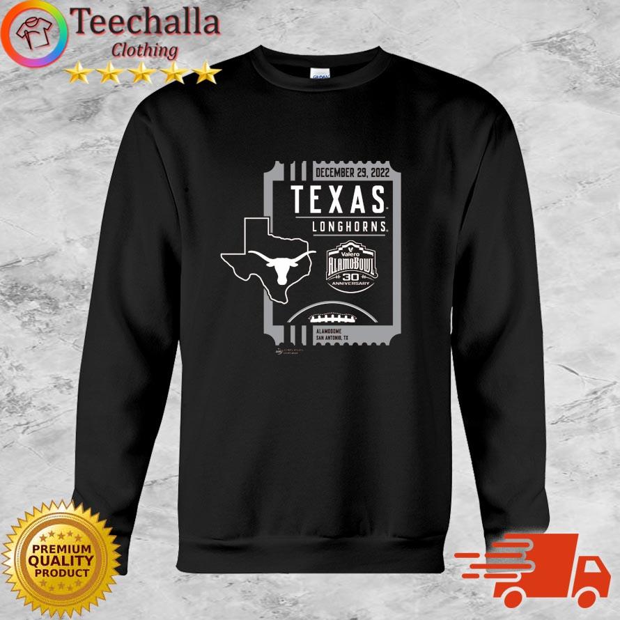 Texas Longhorns December 29 2022 Valero Alamo Bowl shirt