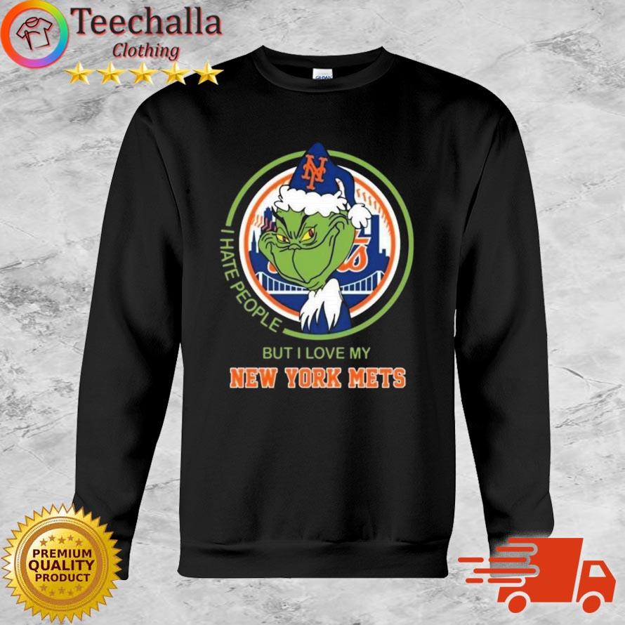 The Grinch I Hate People But I Love My New York Mets shirt