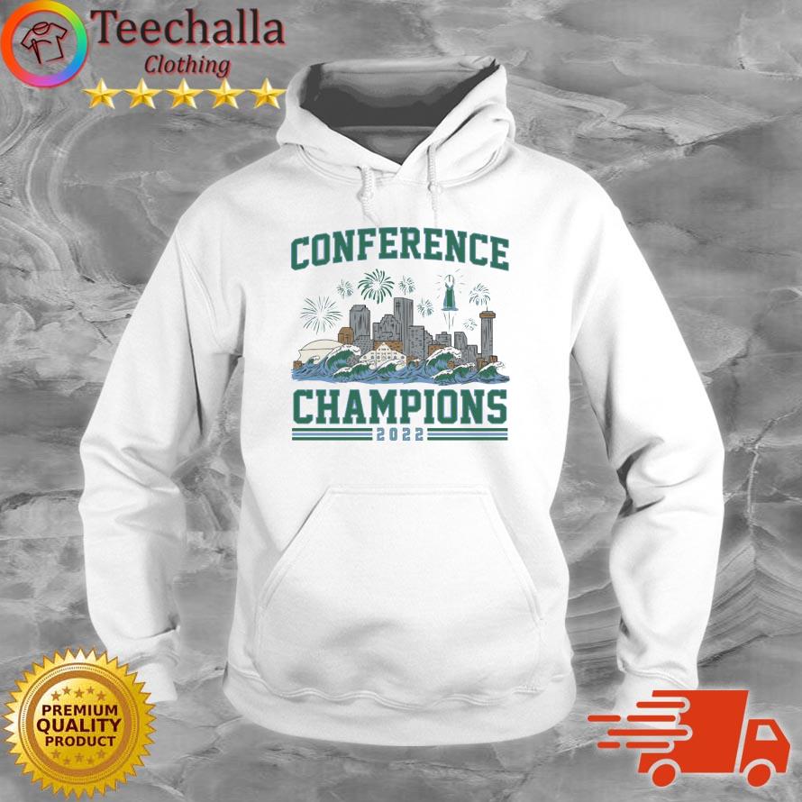 Tulane Green Wave 2022 Conference Champions Skyline Shirt Hoodie