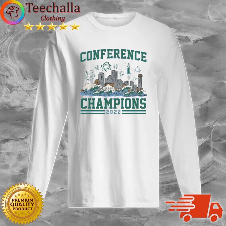 Tulane Green Wave 2022 Conference Champions Skyline Shirt Long Sleeve