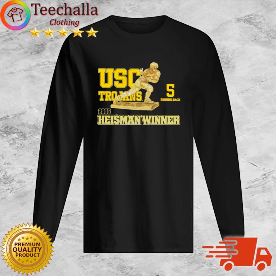 Usc Trojans 5 Running Back 2005 Heisman Winner Shirt Long Sleeve