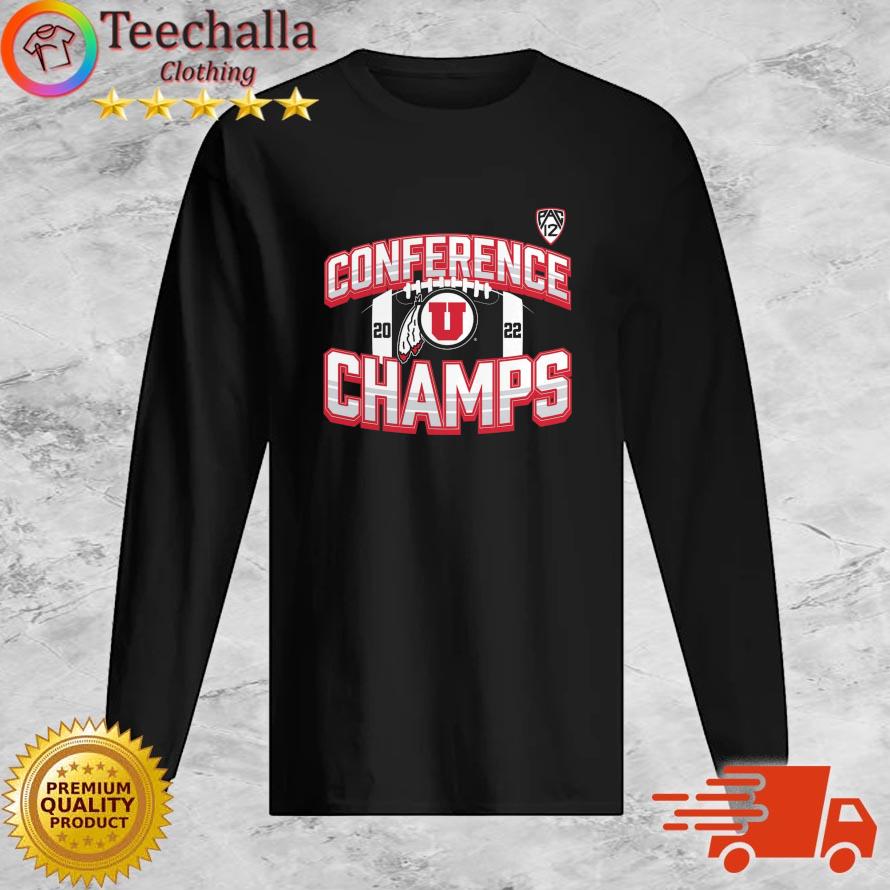 Utah Utes 2022 PAC-12 Football Conference Champions s Long Sleeve