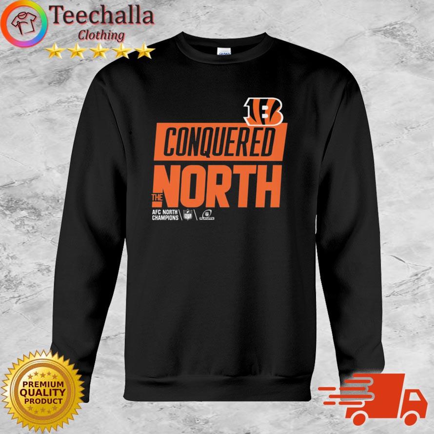 Cincinnati Bengals Conquered The North 2022 AFC North Champions s Sweatshirt