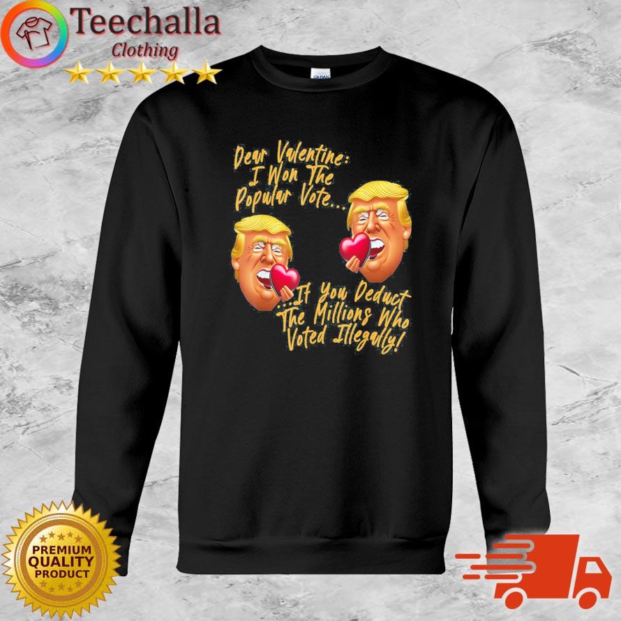 Happy Valentines Day President Donald Trump Cool Trump 2024 s Sweatshirt