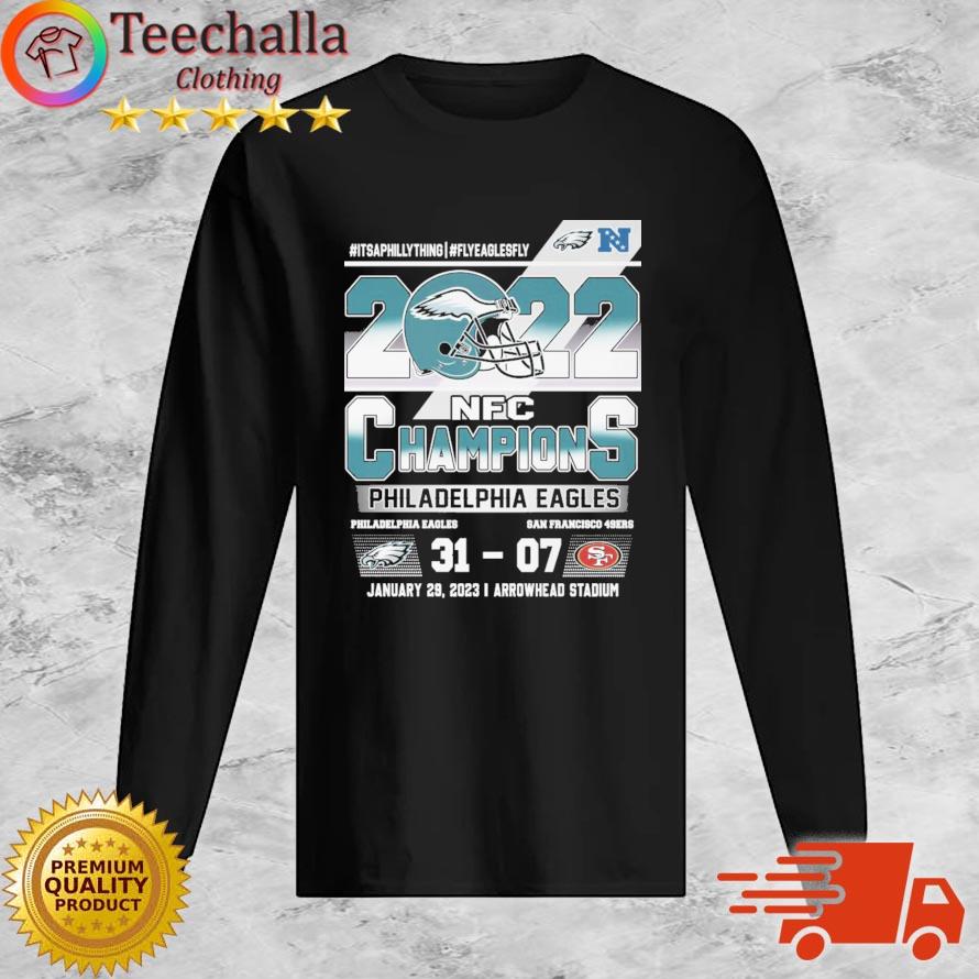 #Itsaphillything #FlyEaglesFly 2022 NFC Champions Philadelphia Eagles s Long Sleeve