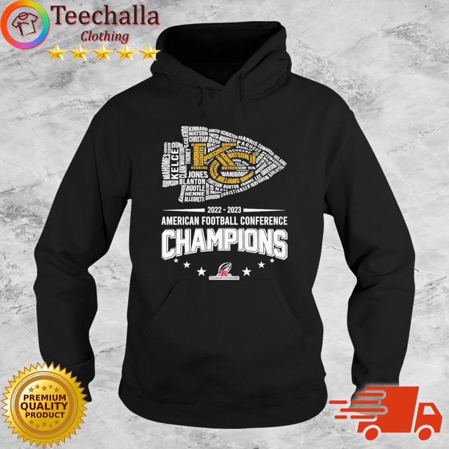 Kansas City Chiefs 2022-2023 American Football Conference Champions s Hoodie