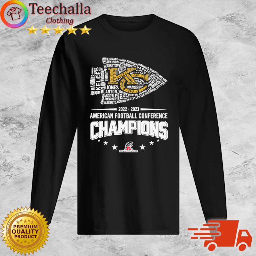 Kansas City Chiefs 2022-2023 American Football Conference Champions s Long Sleeve