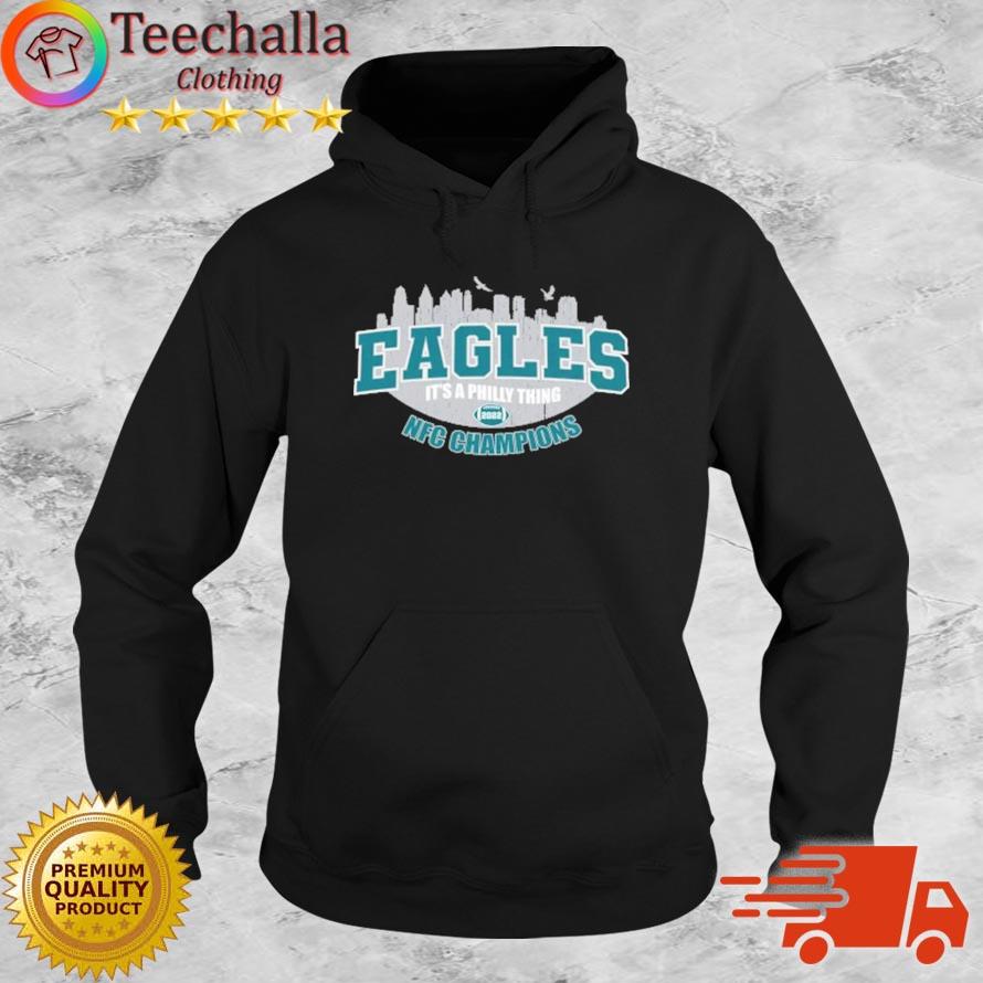 Philadelphia Eagles Skyline It's A Philly Thing 2022 NFC Champions s Hoodie