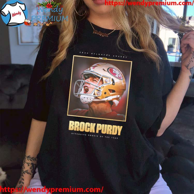 Brock Purdy 2022 Nfl On Fox Awards Offensive Rookie Of The Year shirt
