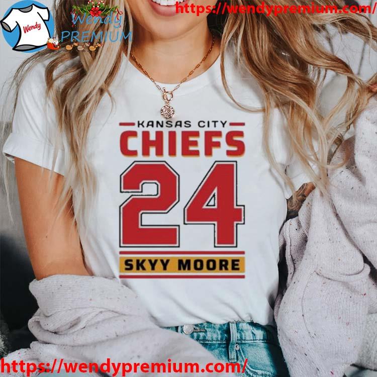 Kansas City Chiefs Skyy Moore 24 Shirt
