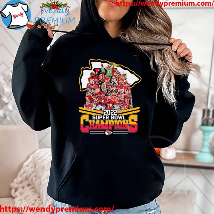 Kansas City Chiefs team football 2022 Super Bowl Champions s hoodie