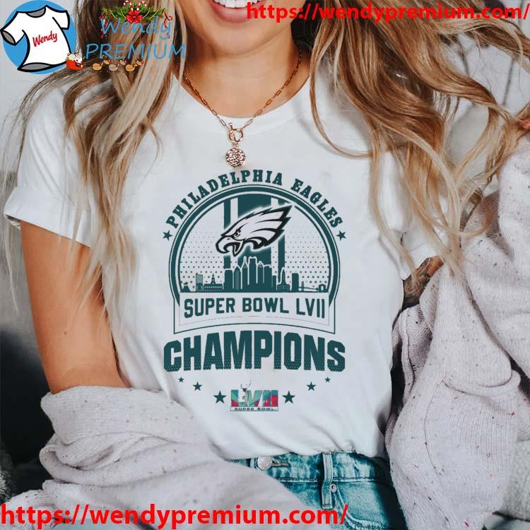 Philadelphia Eagles Skyline Super Bowl LVII Champions 2023 shirt